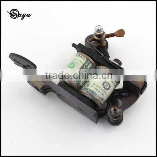 Best Novelty Pure Copper Carving Letter Good Coils Tattoo Machines