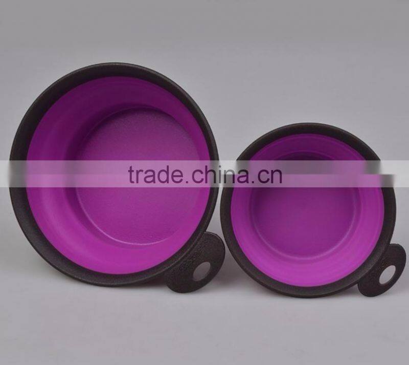 Folding pet bowl