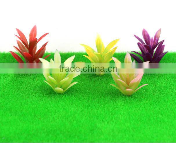 new model flower in plasic profile, scale model flower in model building, Z scale model flower, architecture model flower