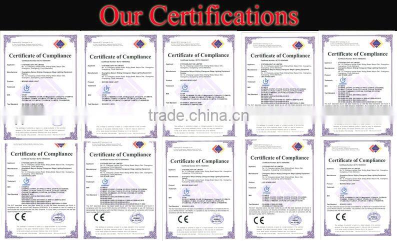 Outstanding 2015 New Shinely 6x 4in1 15w Rgbw Led Zoom Beam Wash Moving Head Professional Stage Light