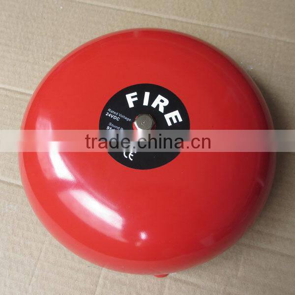 8 inch dc power fire alarm bell system