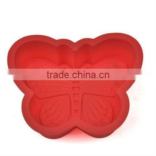 Beautiful Cake Tools Butterfly Shaped Silicone Cake Mould for Baking