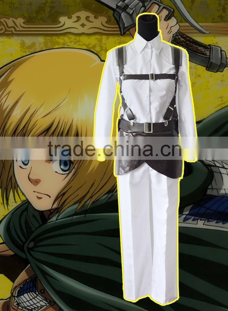 halloween carnival cosplay Armin Arlart anime costume for adult