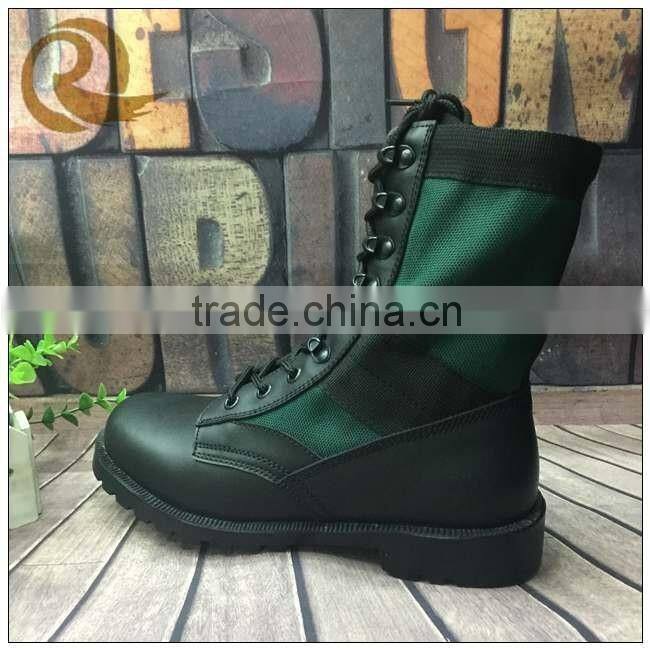 Yiwu genuine leather waterproof steel toe caps military army boots