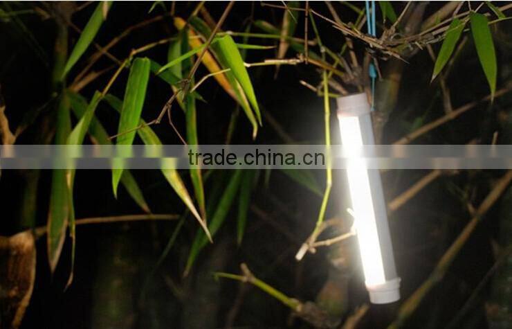 A-OK Waterproof Portable Multi-Functional 4-Level Adjustable Brightness Led Lamp / Lantern with Built-in Battery