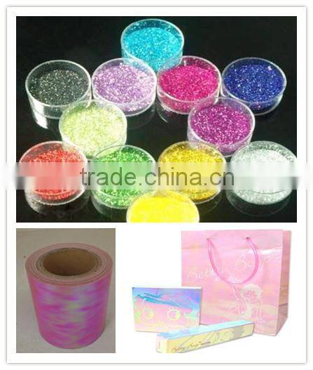 PET Iridescent Film,Purple Light