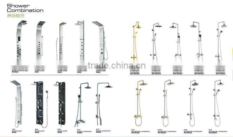 Factory Supplier, wall mounted rain shower set, rain shower set, brass rain shower set