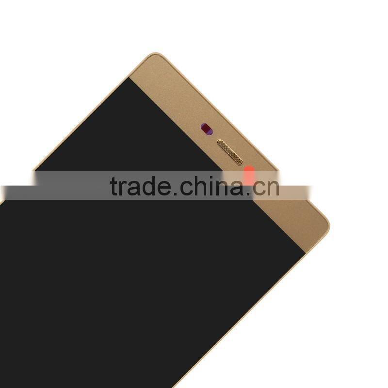 Original Genuine LCD Screen With Digitizer With Frame Assembly For Huawei Ascend P8 - Gold