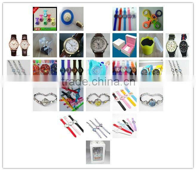 2013 New popular silicone wristband ladies watch