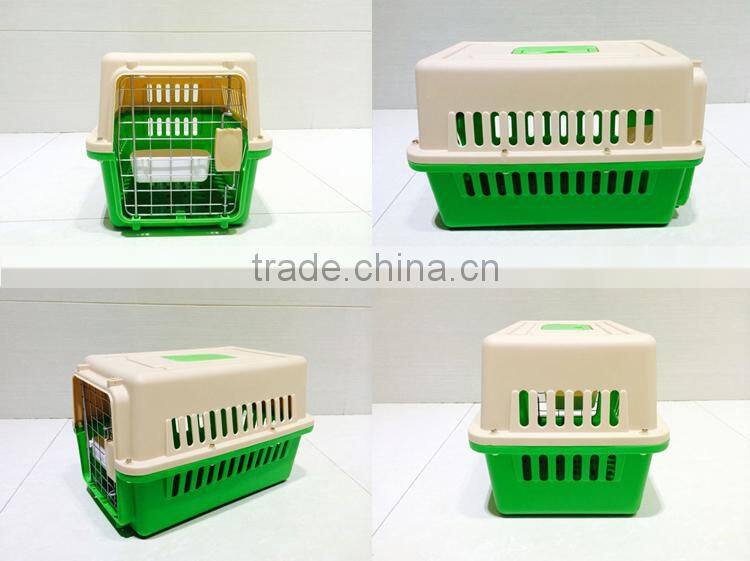 Small Plastic Pet Dog Cat Carrier, Eco-friendly Material, Airline Approved, Durable and Confortable Design