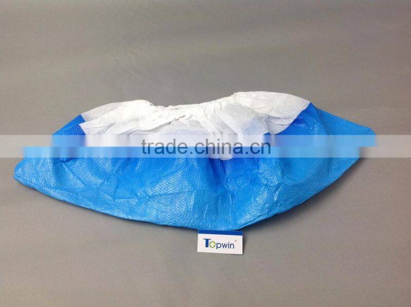2g blue machine-made shoe cover 40x17cm