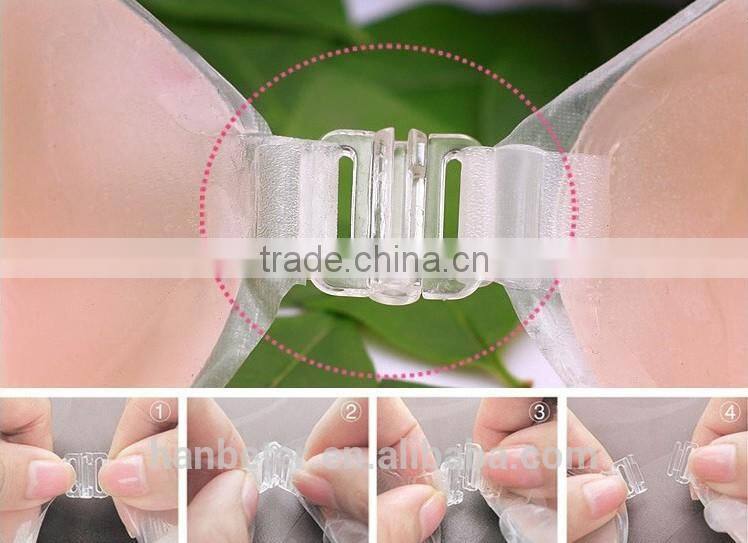 Eco-friendly,Odorless,Silicone attractive bra ladies sexy underwear with A,B,C and D size for choosing