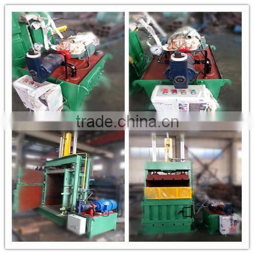 Hot sale scrap tire baler machine