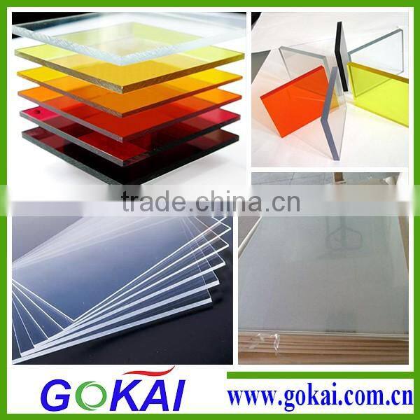 Advertising/printing/engraving widely use strong plasticity acrylic sheet