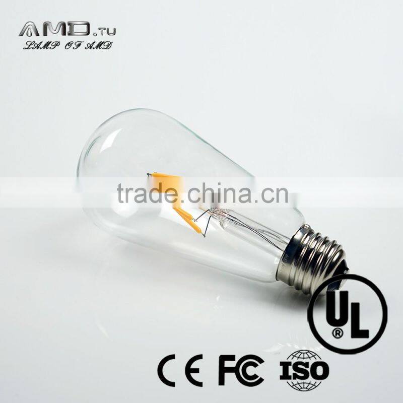 ceiling light clear vintage retro dimmable T45 E26 E27 energy saving chandelier 1w 2wEdison led lights led bulb
