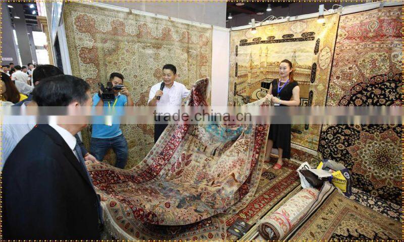 guangzhou whosale muslim prayer carpet prayer silk rug persian rug collection tapestry muslim silk prayer rug