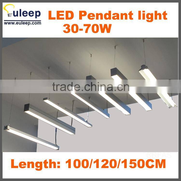 Hot new products for South America ,modern contemporary pendant linear light office pendent led linear light led,1200mm,40w