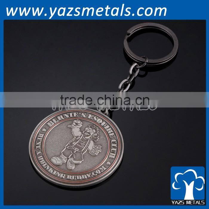 hight quality custom sport metal keychain