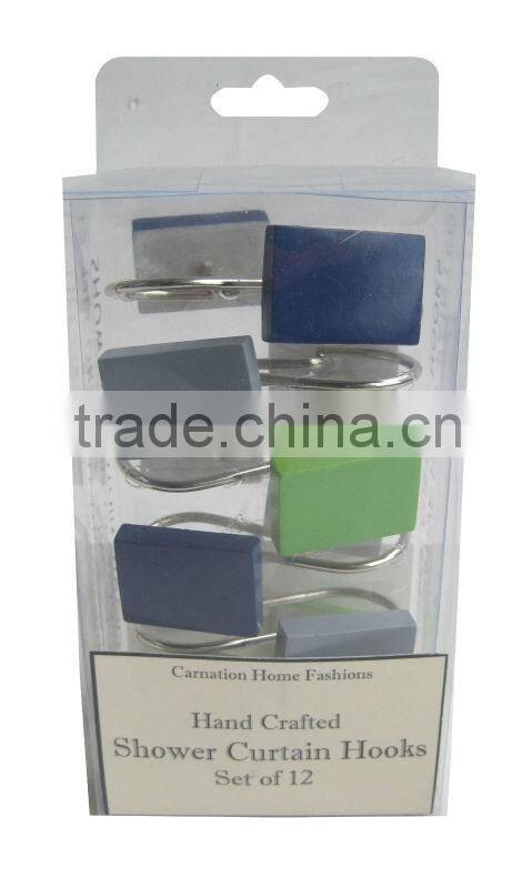 music notes decorative resin shower curtain hooks