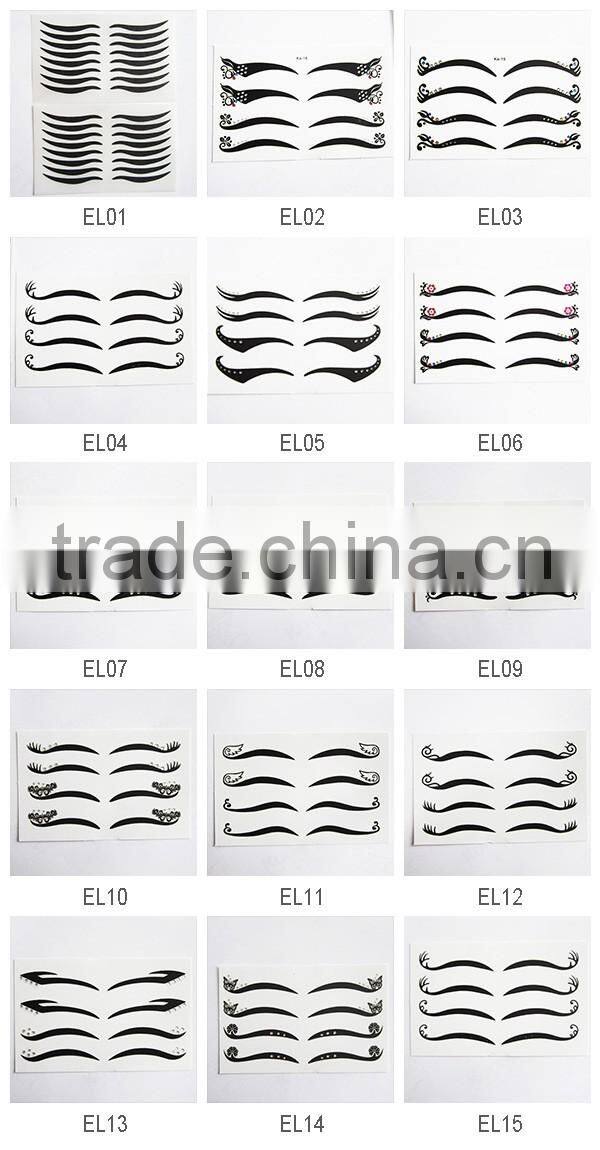 Wholesae sexy makeup eyeliner tattoo eyelids liner stickers eyelash party eye dress tattoo factory