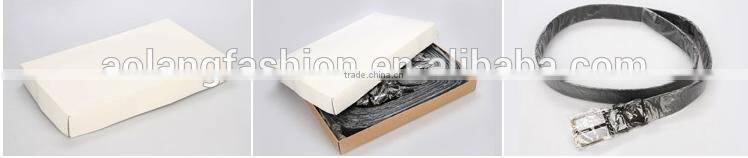 Newest pattern PU leather belt for man