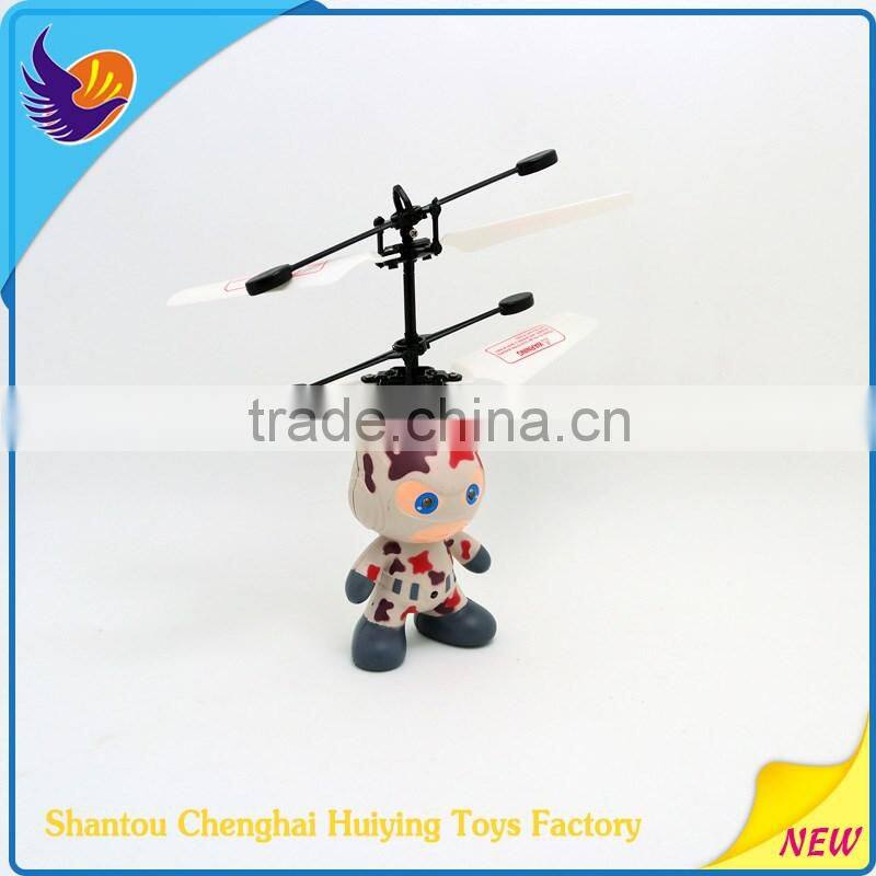 HY-830 Best Gift for kids Huiying Newest Flying LED spaceman flying helcopter toy for kids