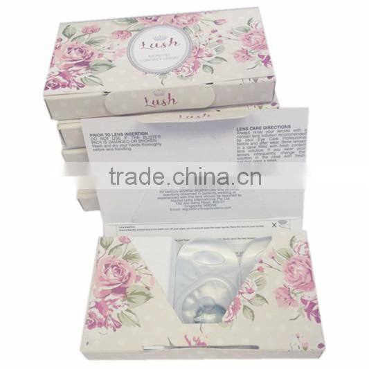 Lush illume monthly luxury cosmetic big eye colour contact lenses