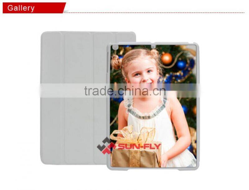 3D sublimation tablet cover for ipad air/3D sublimation tablet case for ipad air/blank cover for ipad air