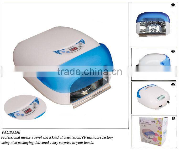Good quality professional salon 36w uv lamp nail dryer with sensor