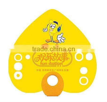 Ivory Handle Fan Suitable for Gift and Promotional Items Made of PP Material