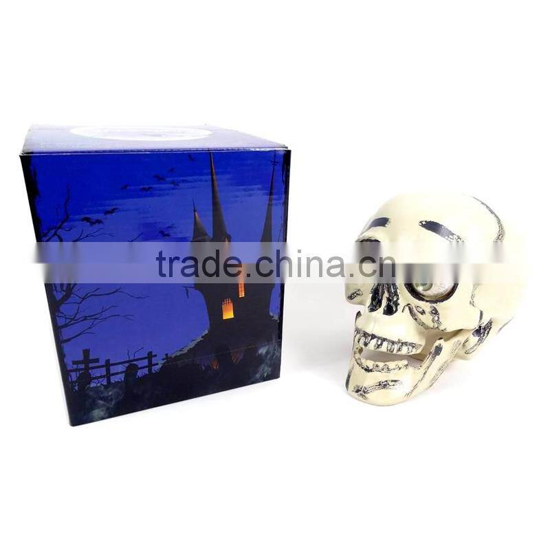 Hallowmas skull with light and sound