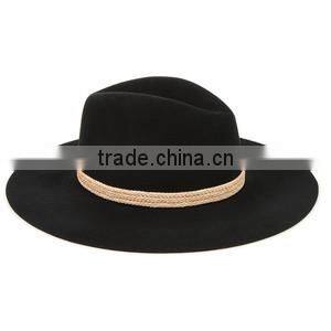 wholesale cowboy hats satin sequin ribbon wool felt hats