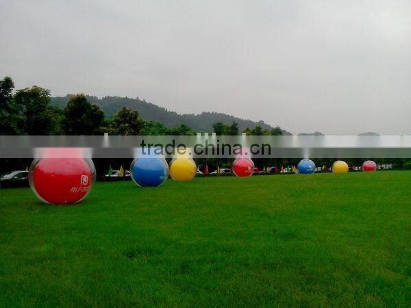 2015 the best selling product inflatable ground balloon / inflatable advertising balloon / double ball for advertising