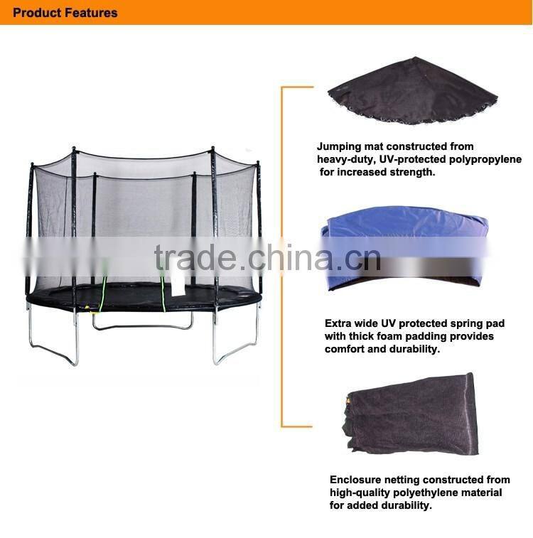 10ft Fitness Outdoor Trampoline for Kids