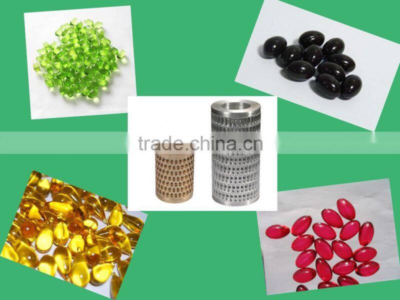 Die roller for paintball and softgel encapsulation production line