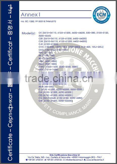 Automatic lathes CK0680A CNC machine tools