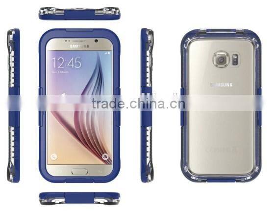 Strong quality waterproof case For Samsung Galaxy S6/edge / diving phone case for Samsung