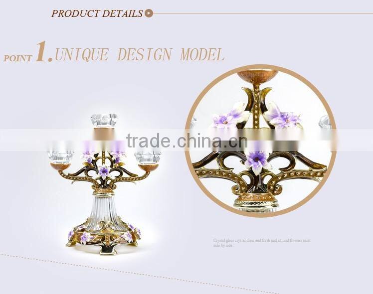 RORO Conjugal Felicity lily pewter craft gift candle stand