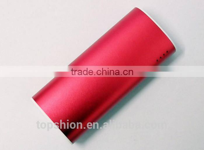 Metal aluminum portable external power bank power charger battery charger for iphone