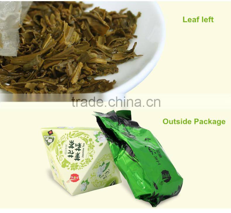 Kakoo jasmine tea & triangle jasmine tea bag & nylon pyramid jasmine tea bag