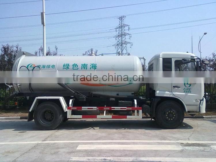 CIMC LINYU vacuum sewage suction truck
