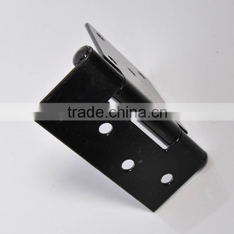 Black Japanned double sliding door accessories for wooden frame