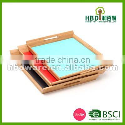 Food serving tray
