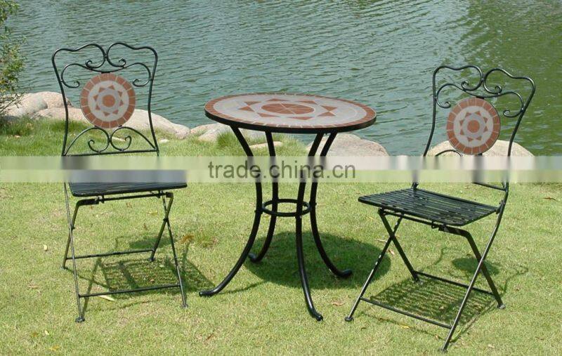 High quality modern mosaic furniture bistro set
