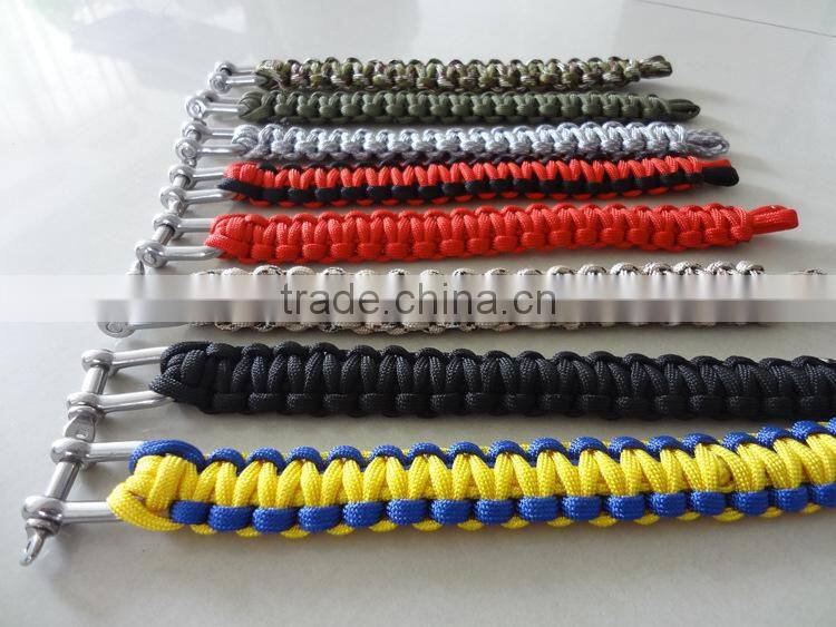 U umbrella rope bracelet outdoor survival bracelet Quick release seven core umbrella rope survival bracelet Emergency escape rop