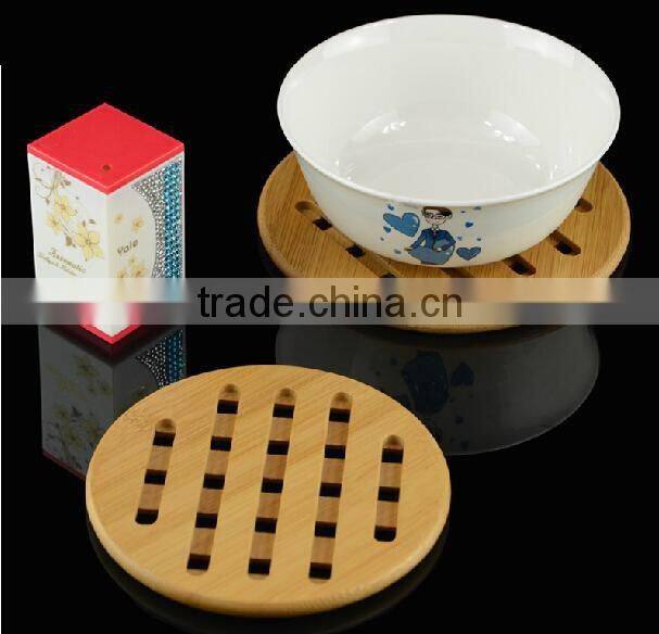 bamboo cup bowl mat coaster