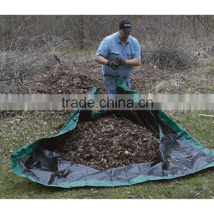 Long Time Durability Reusable Garden Leaf Tarps, Leaf Collector Bags Tarps
