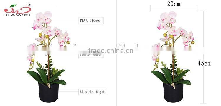 Zhejiang Factory home decoration artificial flower making artificial fabric plant flower wholesale