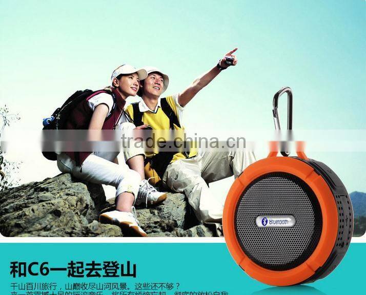 Hot sell sport bluetooth speaker , Useful Waterproof bathroom speaker , Handsome bluetooth car speaker .