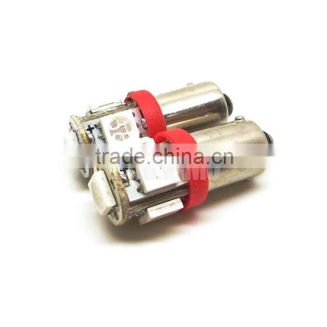 T4W BA9S 5 SMD 5630 5730 LED 5SMD 5LED License Plate Lights instrument lights Interior Bulbs DC 12V
